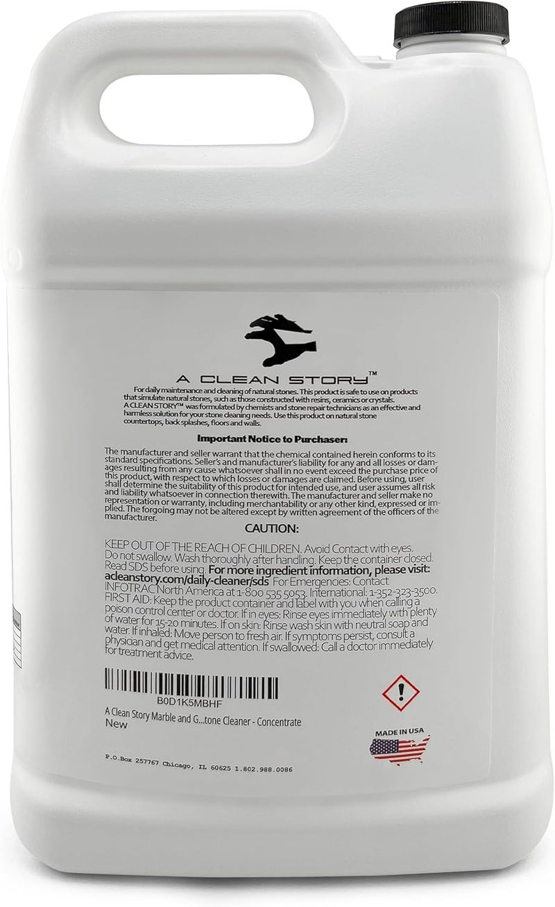A Clean Story Marble and Granite Daily Stone Cleaner - 1 Gallon - Image 3